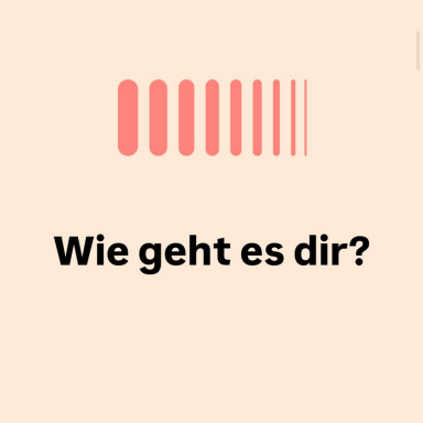 Das ist ein Instagramposting von mit mit dem Text 'Wie geht es dir?'