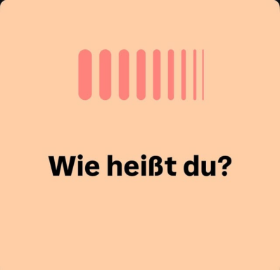 Das ist ein Instagramposting von mir mit dem Text 'Wie heißt du?'